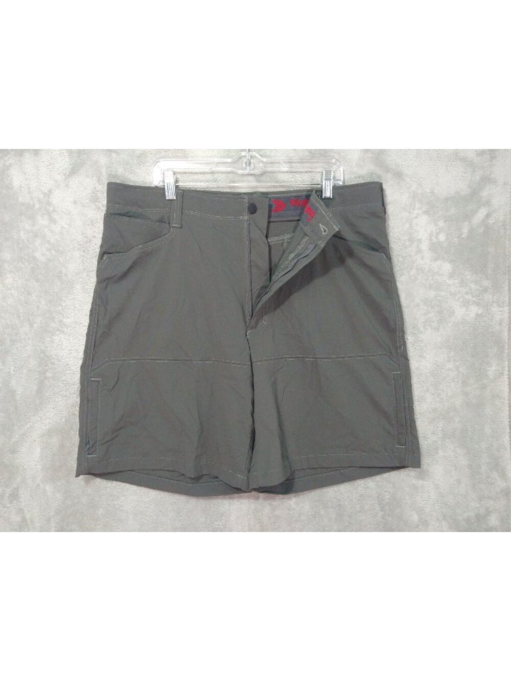Wrangler Shorts Mens 40 Gray Cargo Performance Comfort Flex Hiker Outdoor